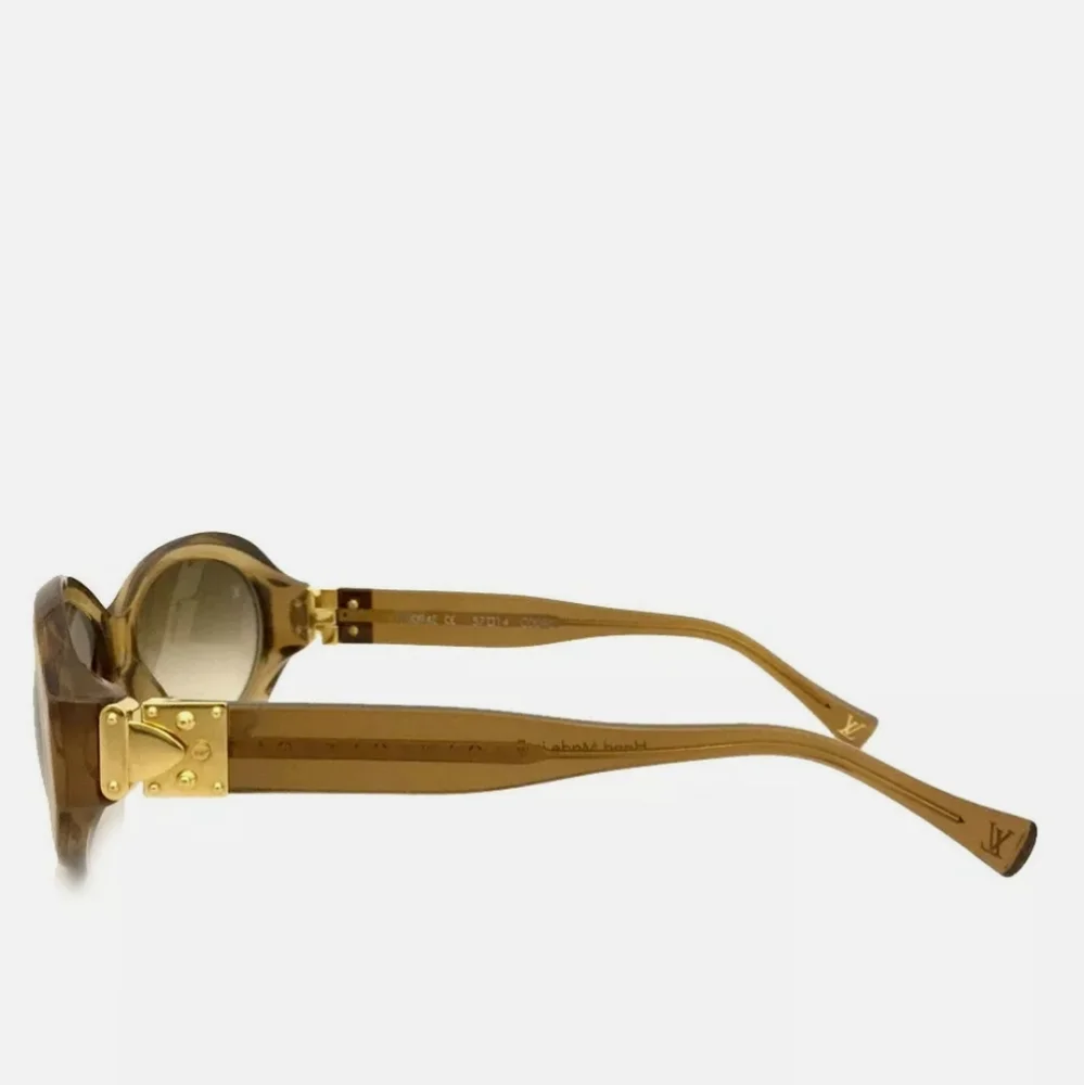 LOUIS VUITTON Z0094E BROWN GLITTER SUNGLASSES/N1047